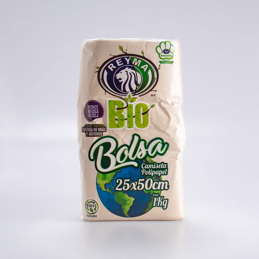 Bolsa Asa Polipapel Bio Reyma #2 (25×50) 1 Kg