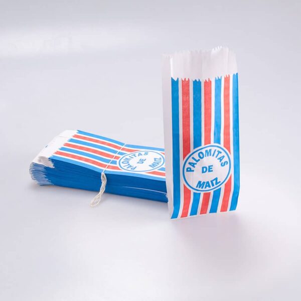 Bolsa de Papel Bca para Palomitas Apsa 100 Pz