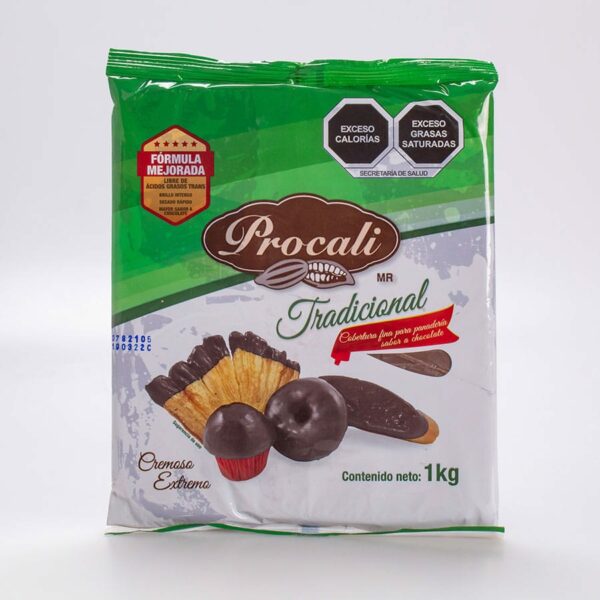 Cobertura Tradicional Sabor Chocolate Procali 1 Kg
