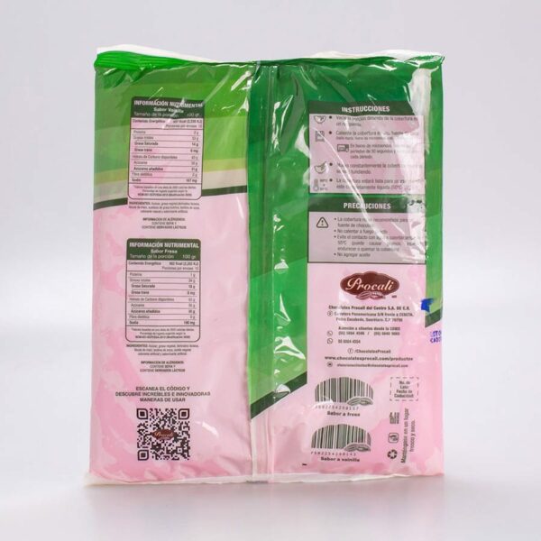 Cobertura Tradicional Sabor Fresa Procali 1 Kg