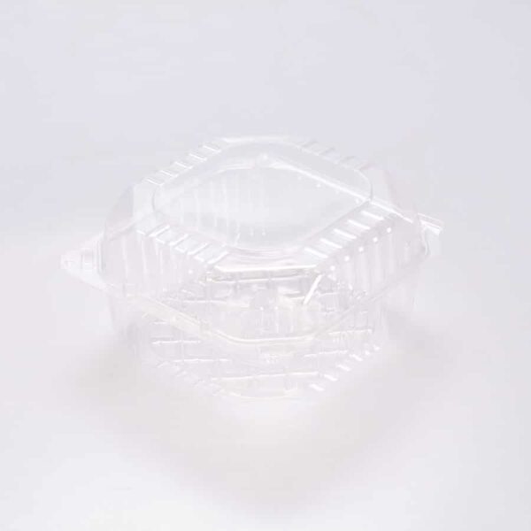 Contenedor Transparente Cuadrado 13.5x14.5x8 Cm