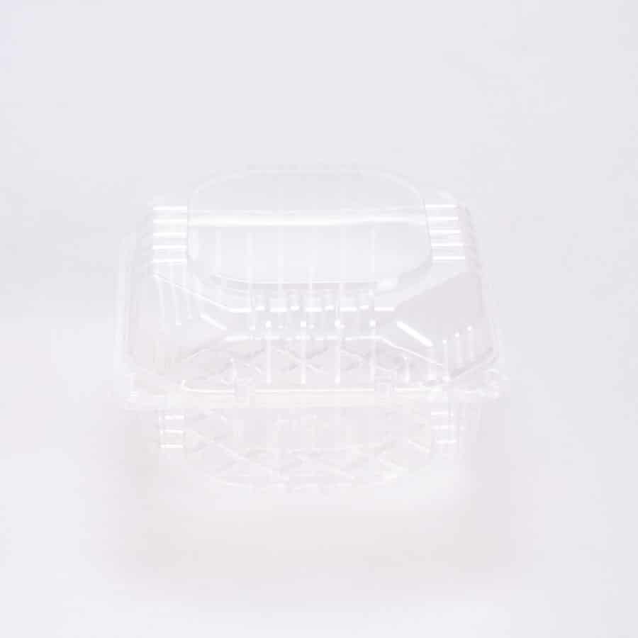 Domo Transparente Cuadrado 13.5×14.5×8 Cm