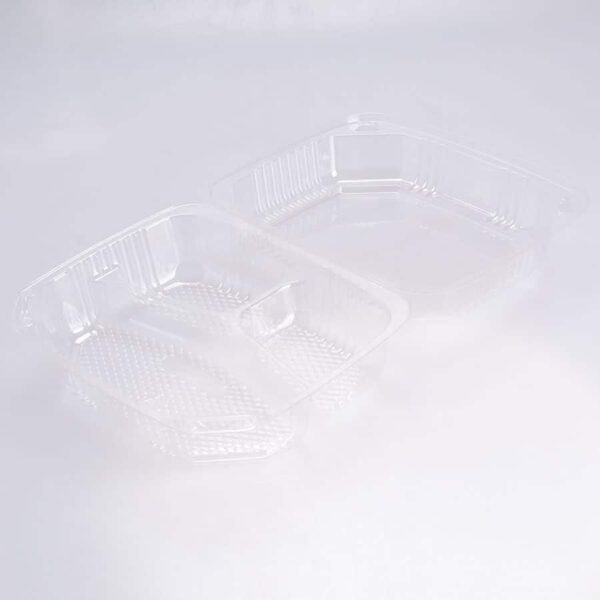 Contenedor Transparente Grande 3 Div 22