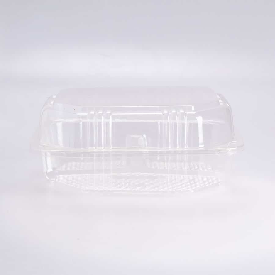 Domo Transparente Grande 3 Div 22.5x18x8.5 Cm