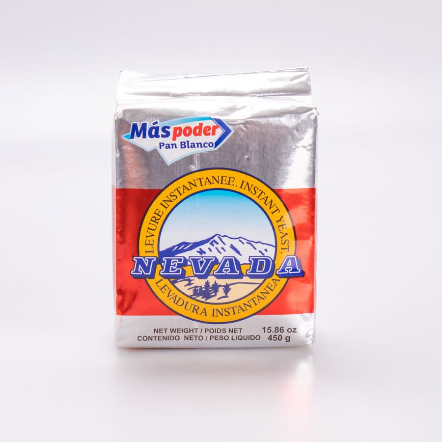 Levadura para Pan Blanco Nevada Roja 450 Gr