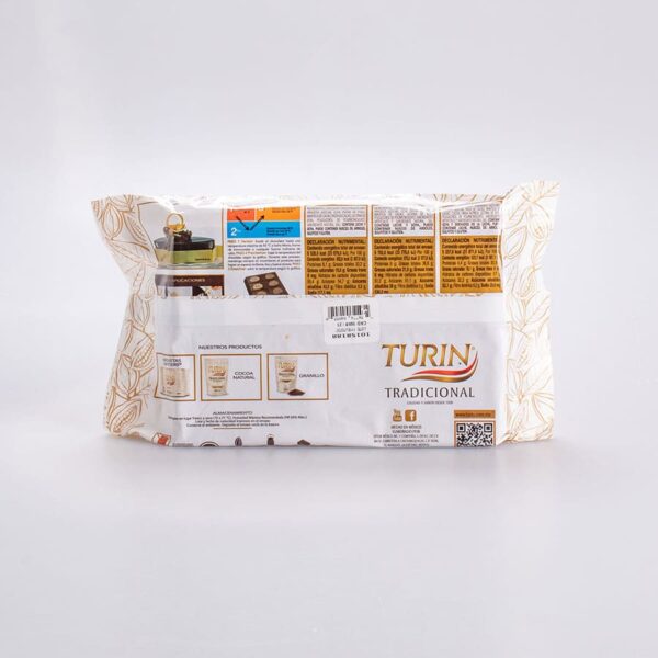 Marqueta Chocolate Lácteo Turín 1 Kg