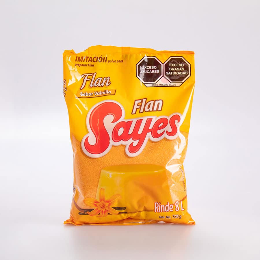 Polvo para Flan Sayes 720 Gr