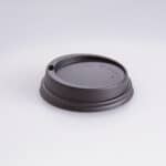 Tapa Domo Negra para Vaso 8 Oz I. Paper 100 Pz