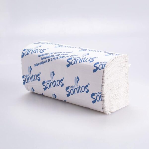 Toallitas Sanitas 100 Pz