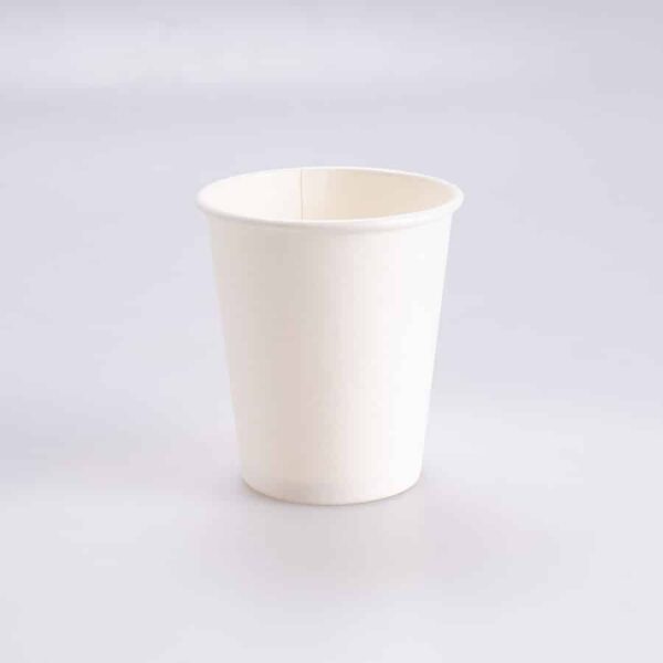 Vaso Blanco de Papel 8 Oz I. Paper 50 Pz
