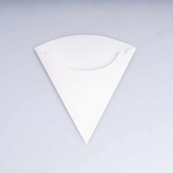 Cono para Crepa Blanco Grande