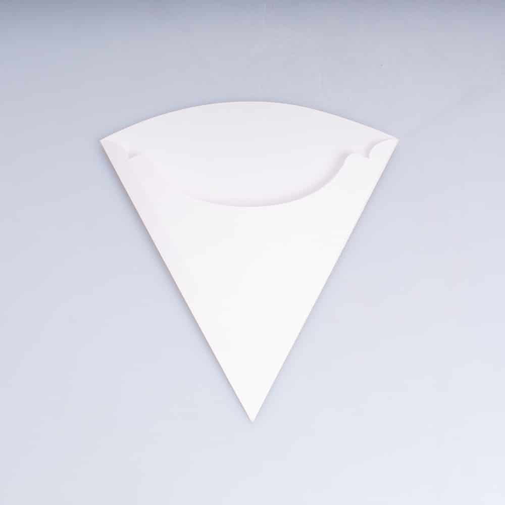Cono para Crepa Blanco Grande