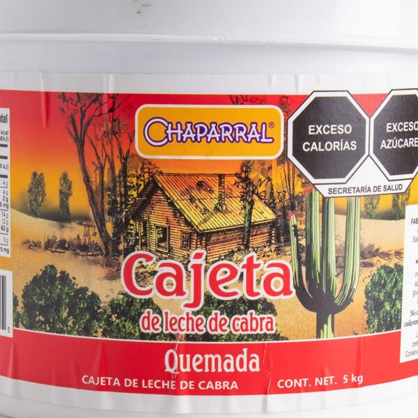 Cajeta Quemada Chaparral con 5 Kg
