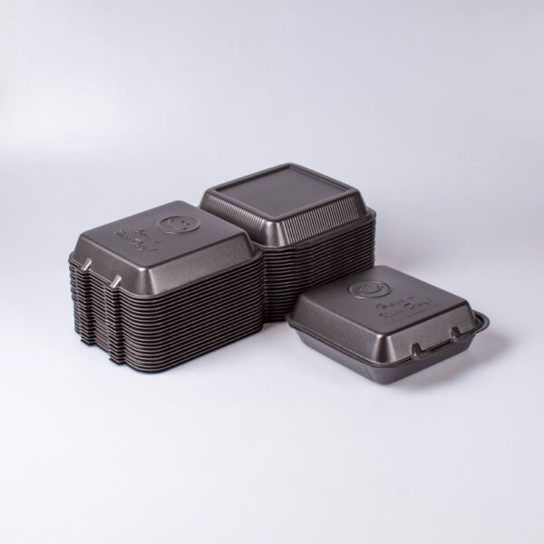 Contenedor 7X7 Liso Negro Reyma 50 Pz