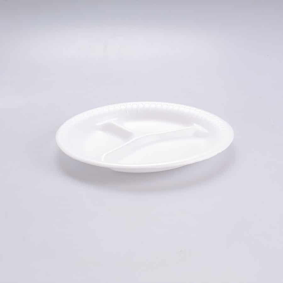 Plato de Unicel Reyma 3 Div 20 Pz
