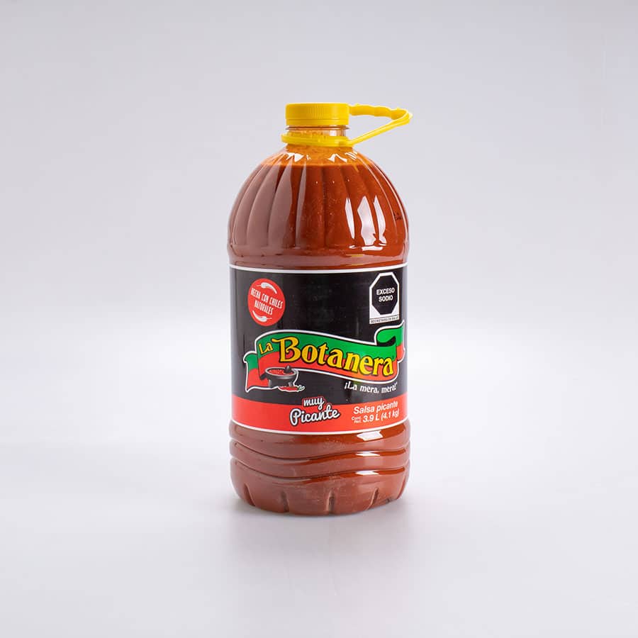 Salsa Botanera Muy Picosita 4.13 Lt