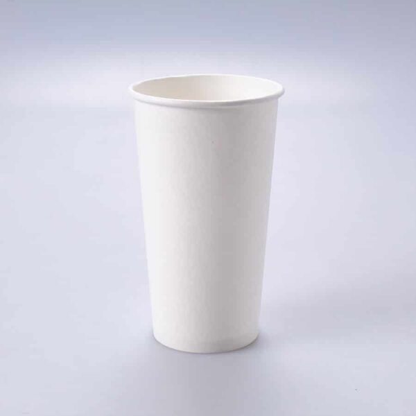 Vaso Blanco de Papel 20 Oz Bebida Caliente Conver 50 Pz