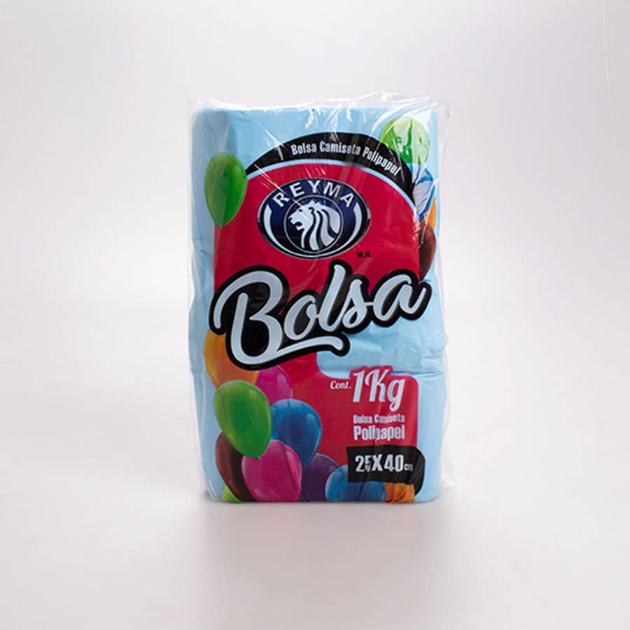Bolsa Asa Polipapel Reyma #1 (25×40) 1 Kg