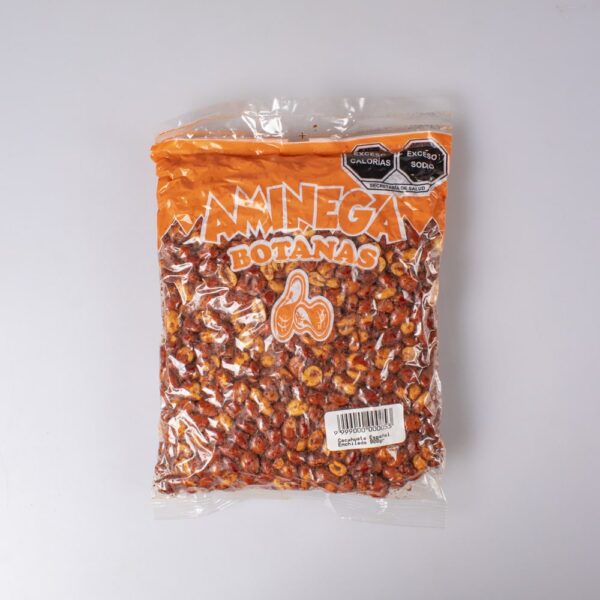 Botana Cacahuate Español Enchilado Aminega 900 Gr