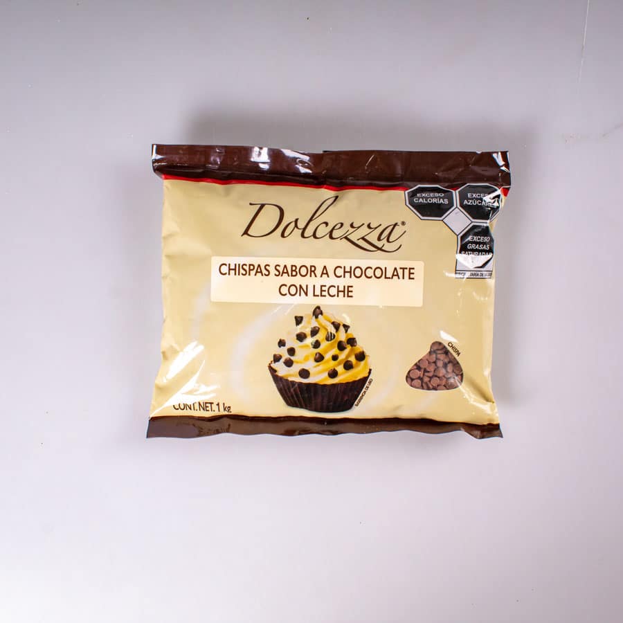 Chispa Sabor Chocolate Lácteo Dolcezza 1 Kg