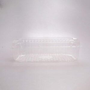 Contenedor Transparente Rectangular 24.5x17x7 Cm