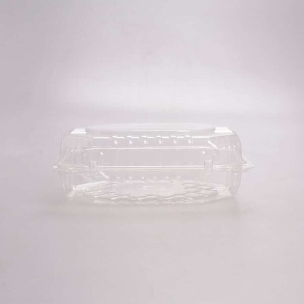 Contenedor Transparente Rectangular Chico 16x13.5x4 Cm