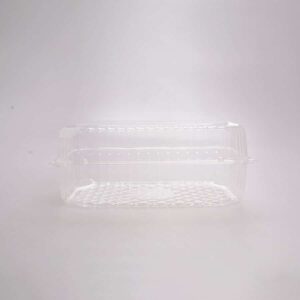 Contenedor Transparente Rectangular 26.5x18x5.5 Cm