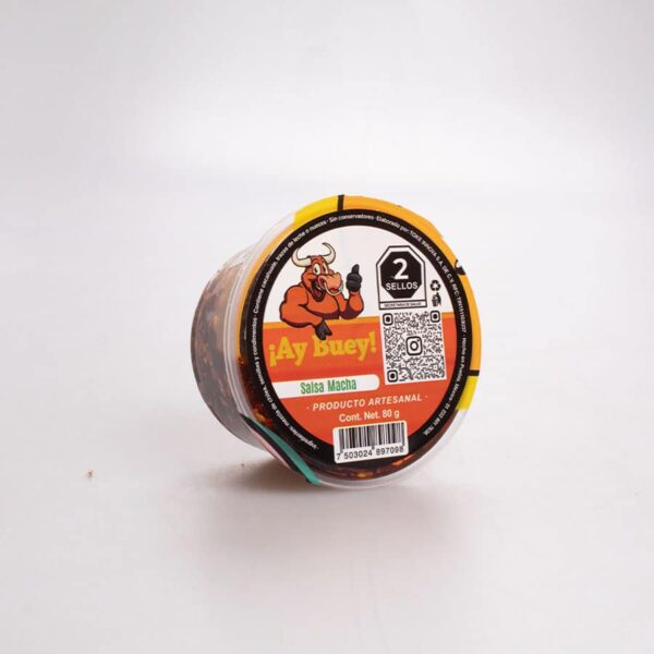 Salsa Macha Original Ay Buey 80 Gr