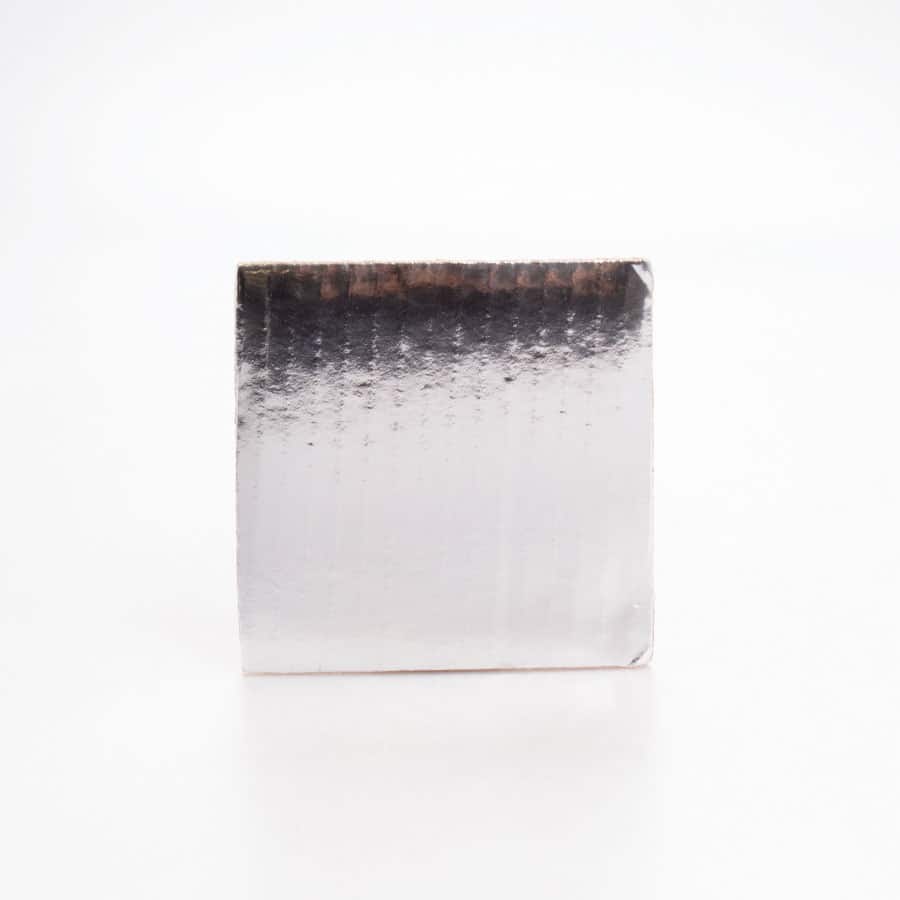 Base de Cartón Plateada 10×10 Cm