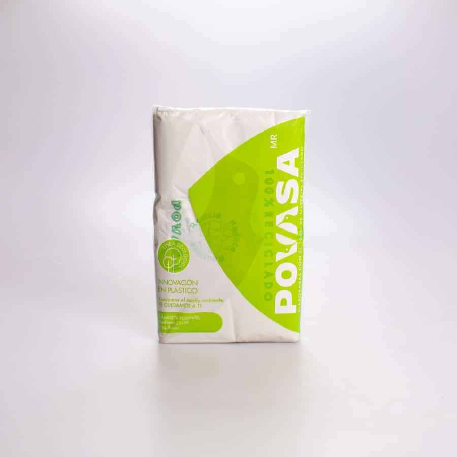 Bolsa Asa Polipapel Bca #2 (25×50) Povasa 1 Kg
