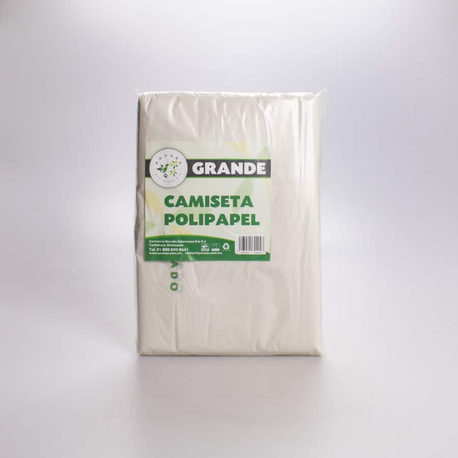 Bolsa Asa Polipapel Bca #3 (30×60) Povasa 1 Kg