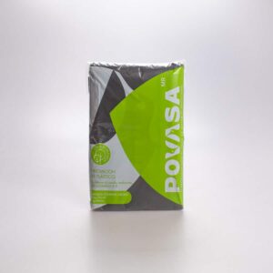 Bolsa Asa Polipapel Negra #1 (25x40) Povasa 1 Kg