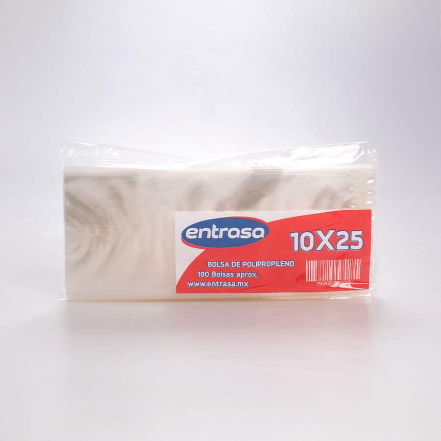 Bolsa de Celofán 10×25 Cm 100 Pz