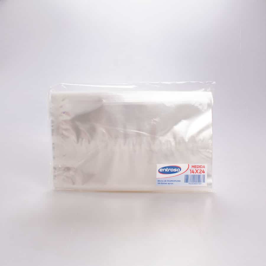 Bolsa de Celofán 14×24 Cm 100 Pz
