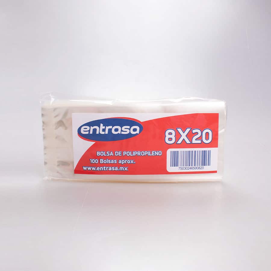 Bolsa de Celofán 8×20 Cm 100 Pz