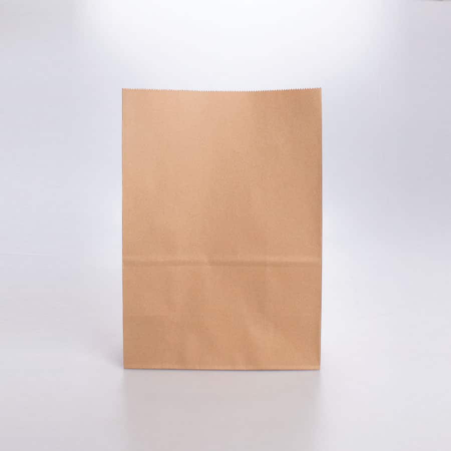Bolsa de Papel Kraft 21.5x30x12 Cm