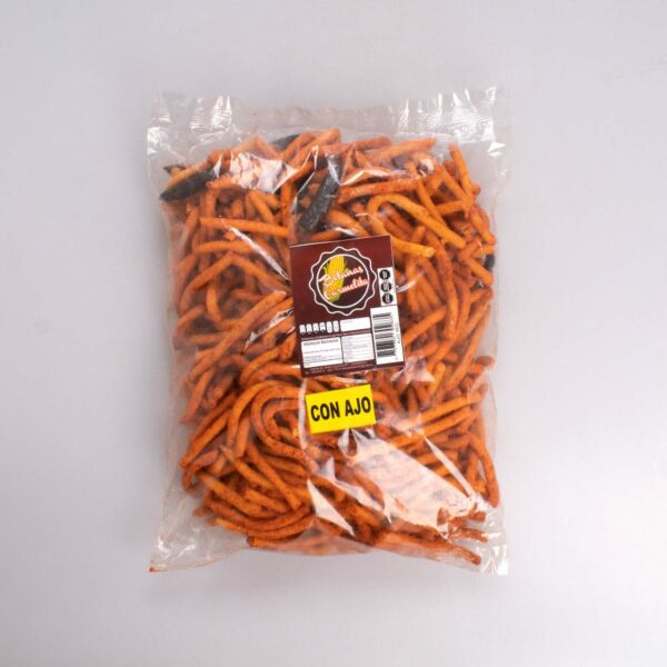 Botana Churrito Chile con Ajo Carmelita 1 Kg
