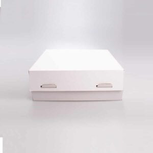 Caja para Pastel Blanca 36x36x13 Cm