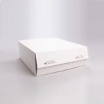 Caja para Pastel Blanca 36x36x13 Cm