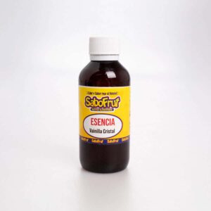 Esencia de Vainilla Cristal Sabofrut 120 Ml
