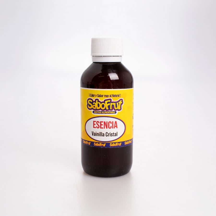 Esencia de Vainilla Cristal Sabofrut 120 Ml