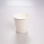 Vaso Blanco de Papel Ancho 10 Oz I. Paper 50 Pz