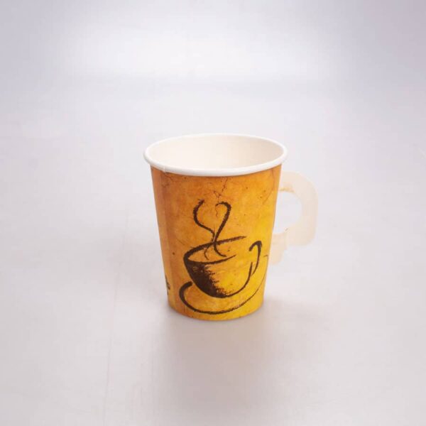 Vaso Impreso de Papel 8 Oz C/Asa I. Paper 50 Pz