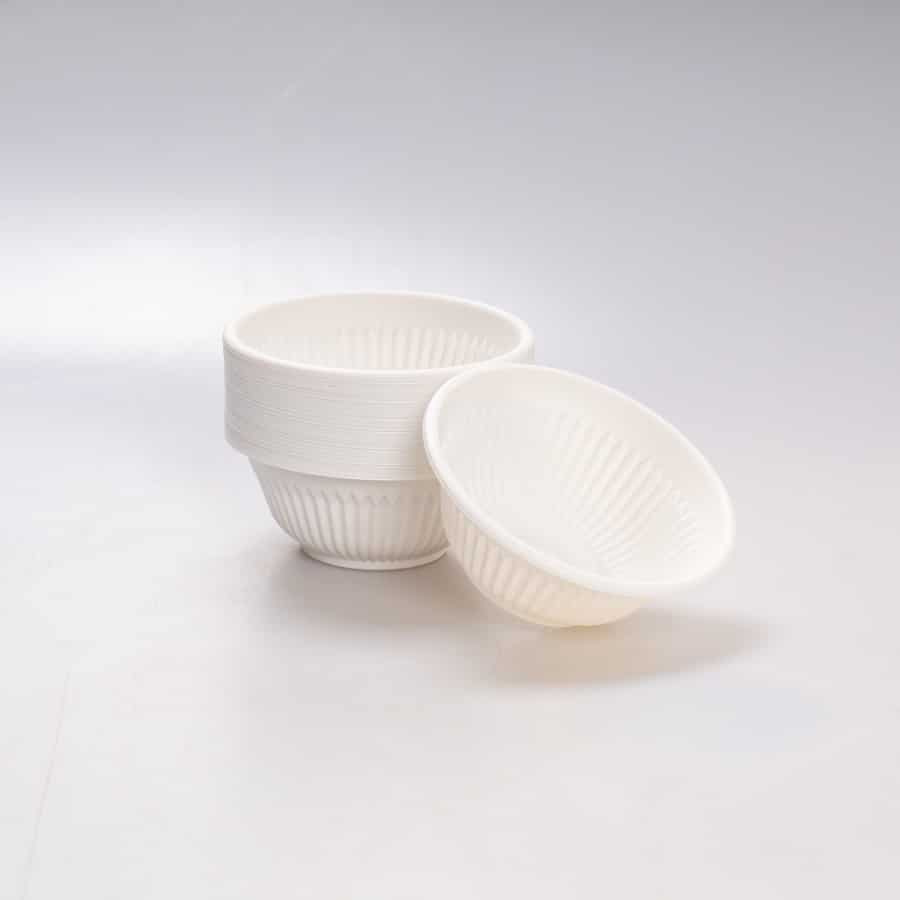 Bowl de Fécula 9 Oz Biozonamu 100 Pz