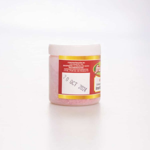Colorante Amarillo Naranja SaboFrut 100 Gr
