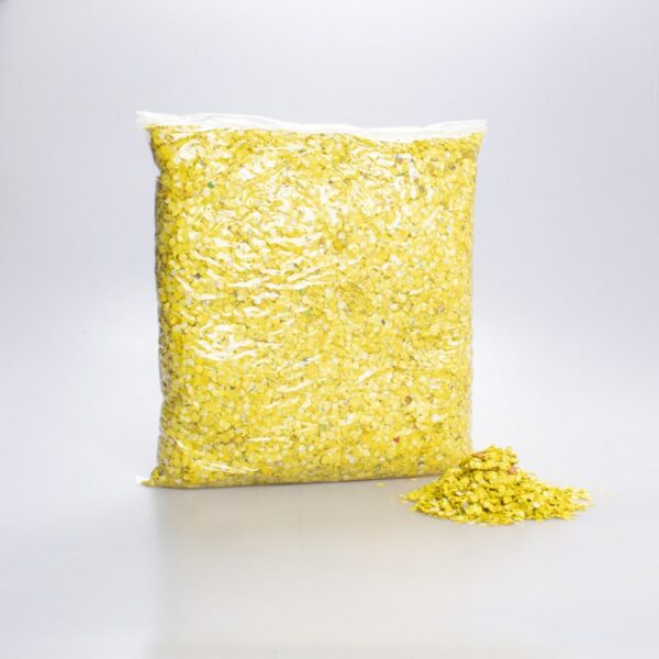 Confeti Amarillo para Decorado 1 Kg