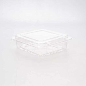 Contenedor Pet Transparente 14x14x7 Cm WOW