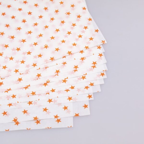 Papel Encerado Estrella para Hornear 10 Pz