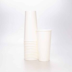 Vaso Blanco de Papel ADP 22 Oz 50 Pz