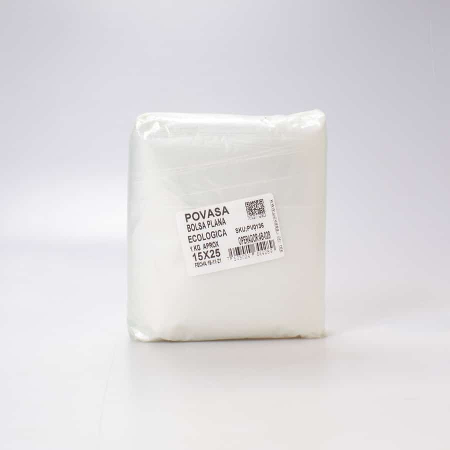 Bolsa Natural 15×25 Cm Povasa 1 Kg